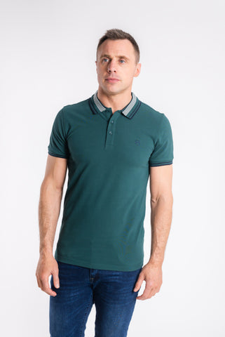 Tommy Bowe - XV Kings Balmain Forest Mix Polo Shirt