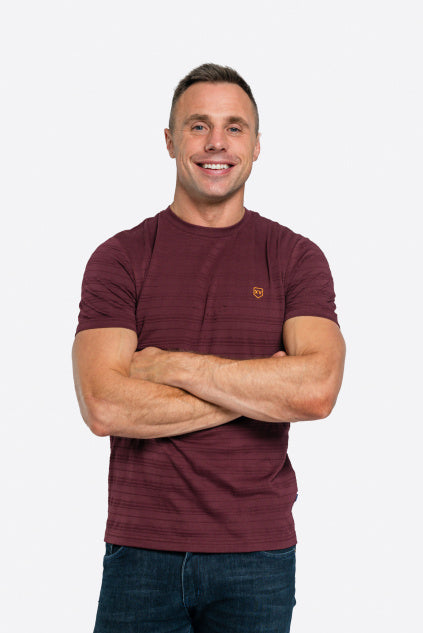 Tommy Bowe - XV Kings Caledon Cabernet T Shirt