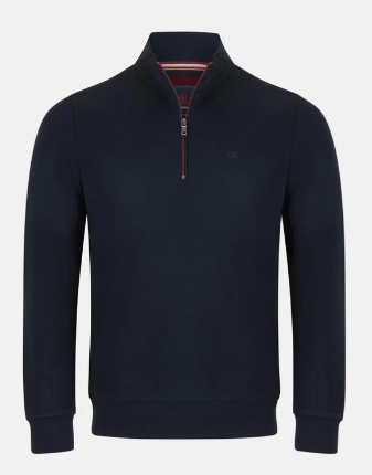 Andre - Canada Navy Fleece Quarter Zip