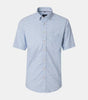 Casa Moda - Blue Linen Blend Leisure Shirt 126130701 100
