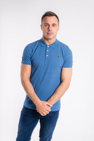 Tommy Bowe - XV Kings Gordon Straight Blue Polo Shirt