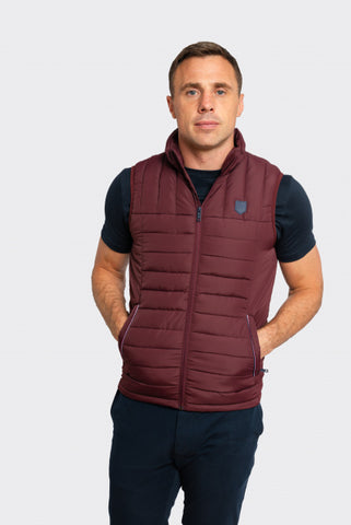 Tommy Bowe - XV Kings Grenoble Crimson Sleeveless Jacket