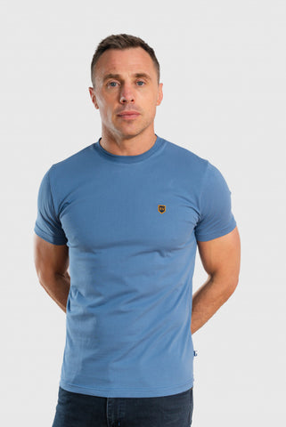 Tommy Bowe - XV Kings Invaders Air Force Blue T Shirt