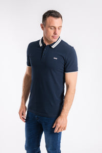 Tommy Bowe - Menai Deep Ocean Polo Shirt