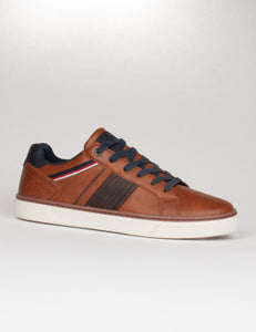 Tommy Bowe footwear - Lloyd and Pryce Rasaku Camel Casual Shoe