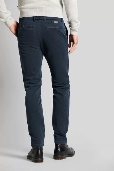 Bugatti - Navy Cotton Stretch Chino 46344 390