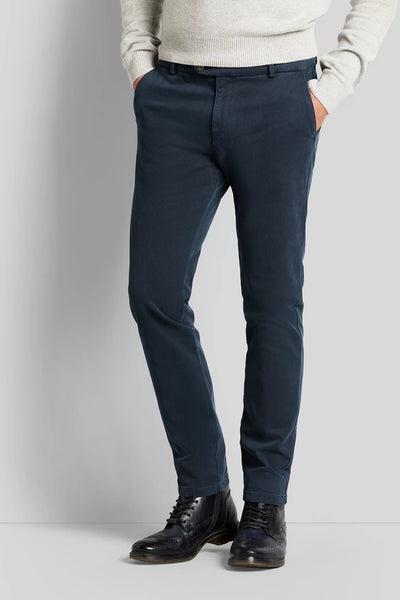 Bugatti - Navy Cotton Stretch Chino 46344 390