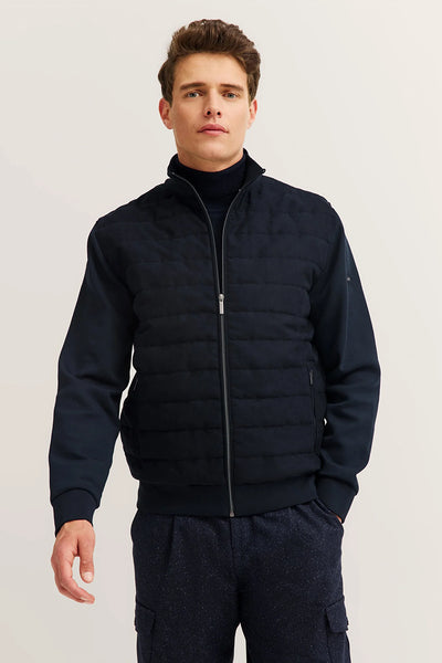 Bugatti - Navy Full Zip Sweatshirt 85072D 390