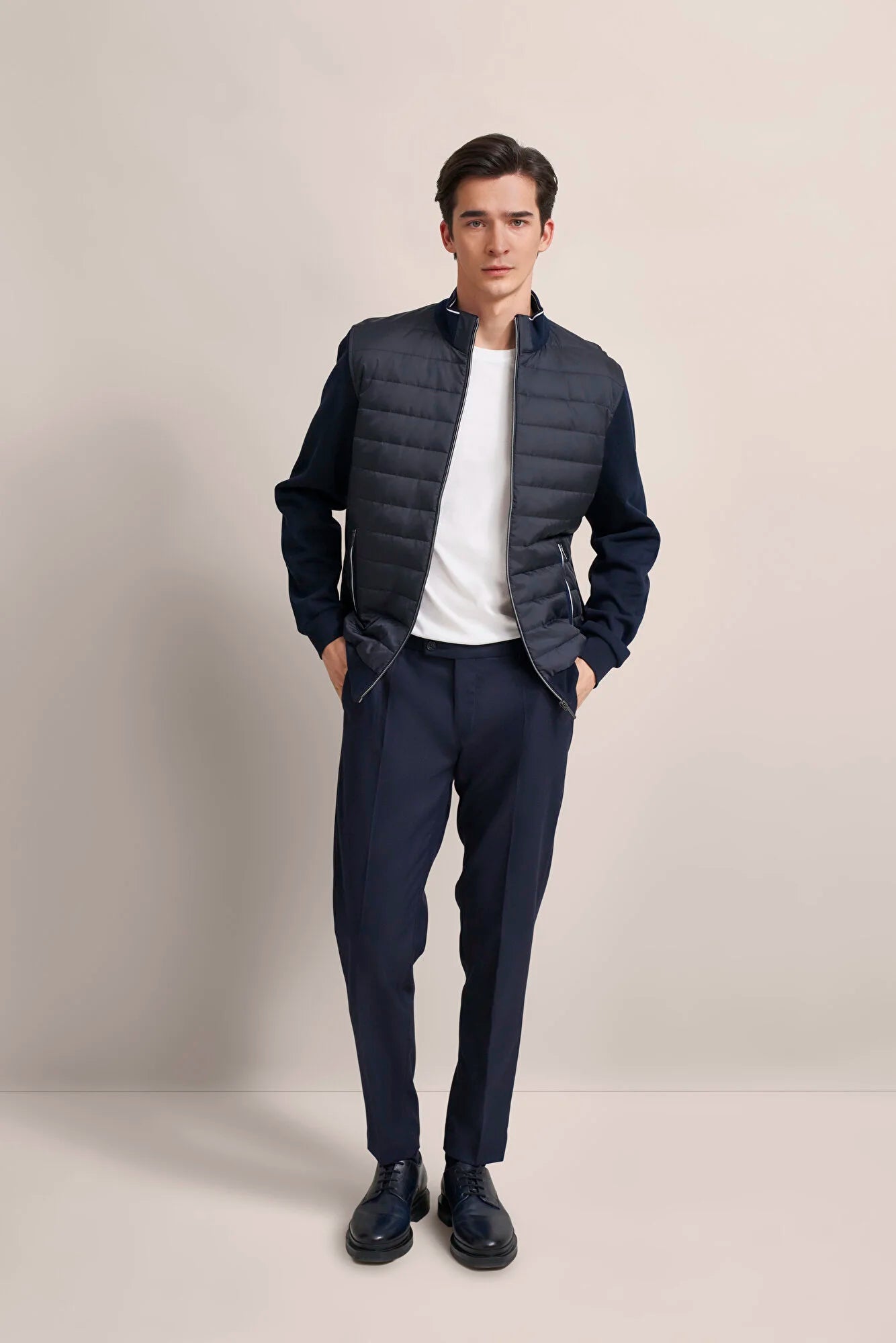 Bugatti - Navy Full Zip Sweatshirt 8750 95121 390