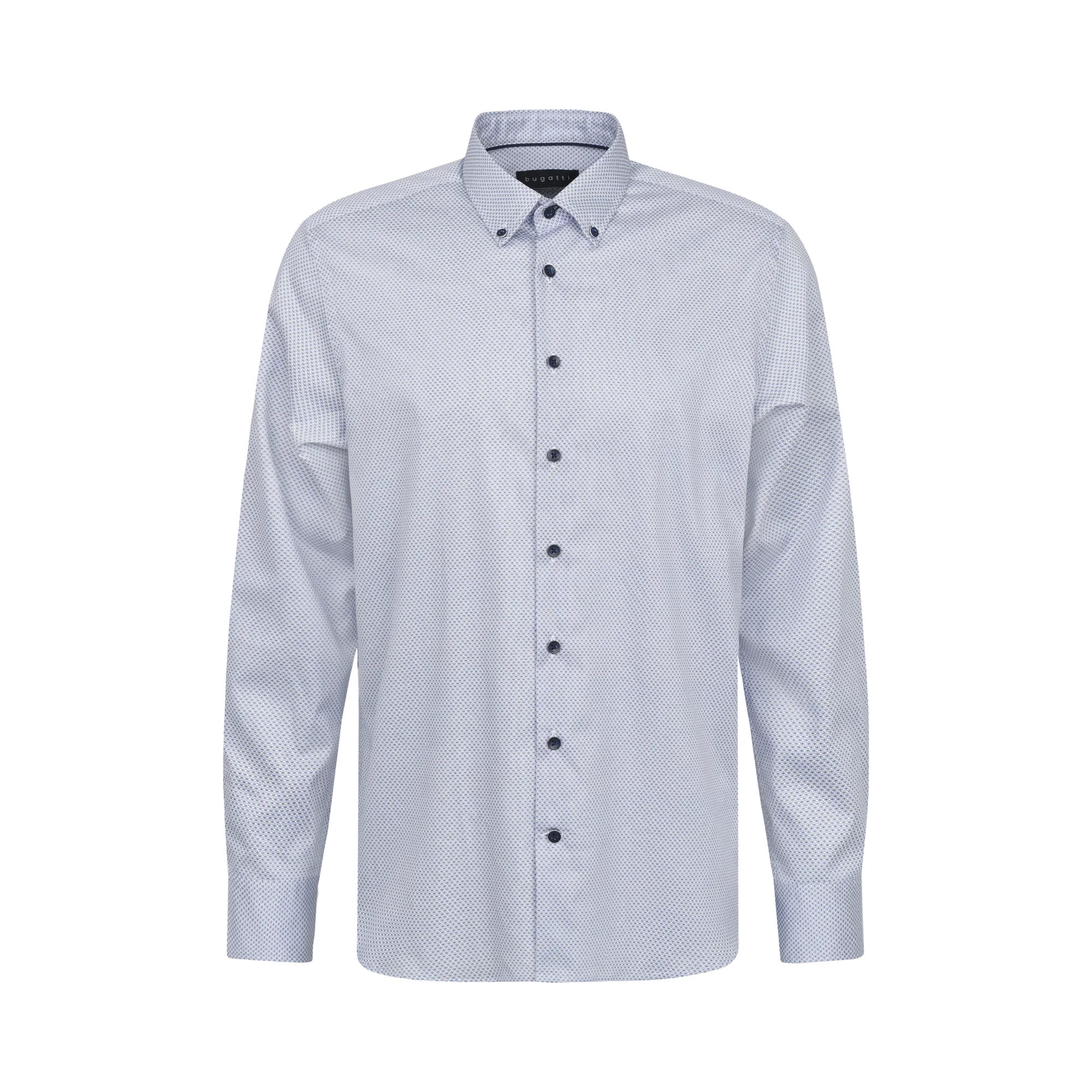 Bugatti Shirt - Light Blue Long Sleeve Shirt 9350 78416C 320