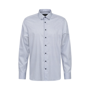 Bugatti Shirt - Light Blue Long Sleeve Shirt 9350 78416C 320