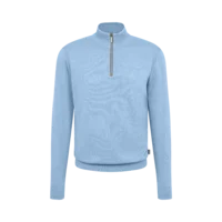 Bugatti - Light Blue Quarter Zip 7500 75510C 320