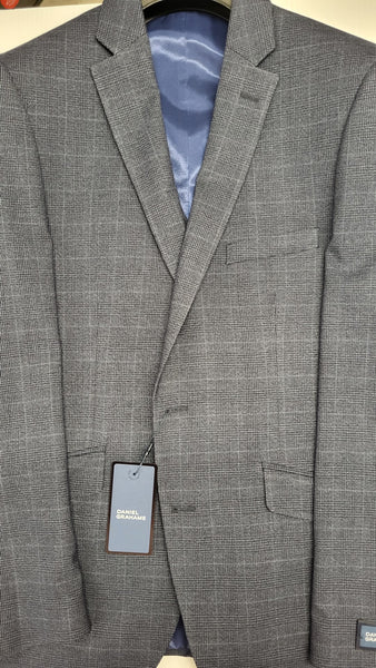 Daniel Grahame - Blue Check 3 Piece Suit 13147 28