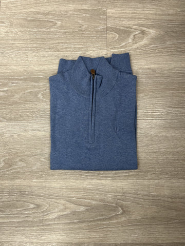 Pre End - Colony Blue Malcom Quarter Zip 100527 7599