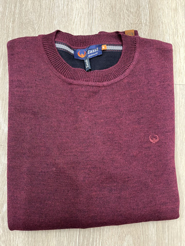 Zazzi - Berry Crewneck Cotton Knitwear 8875