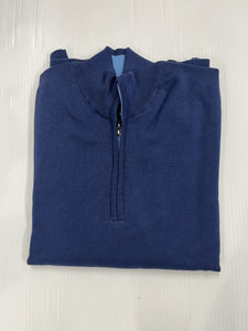 White Label - Navy Woodward Quarter Zip 83104