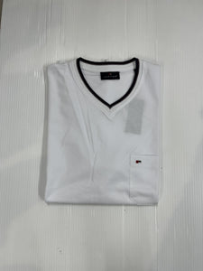 Jupiter - White V Neck T Shirt JE10611 900