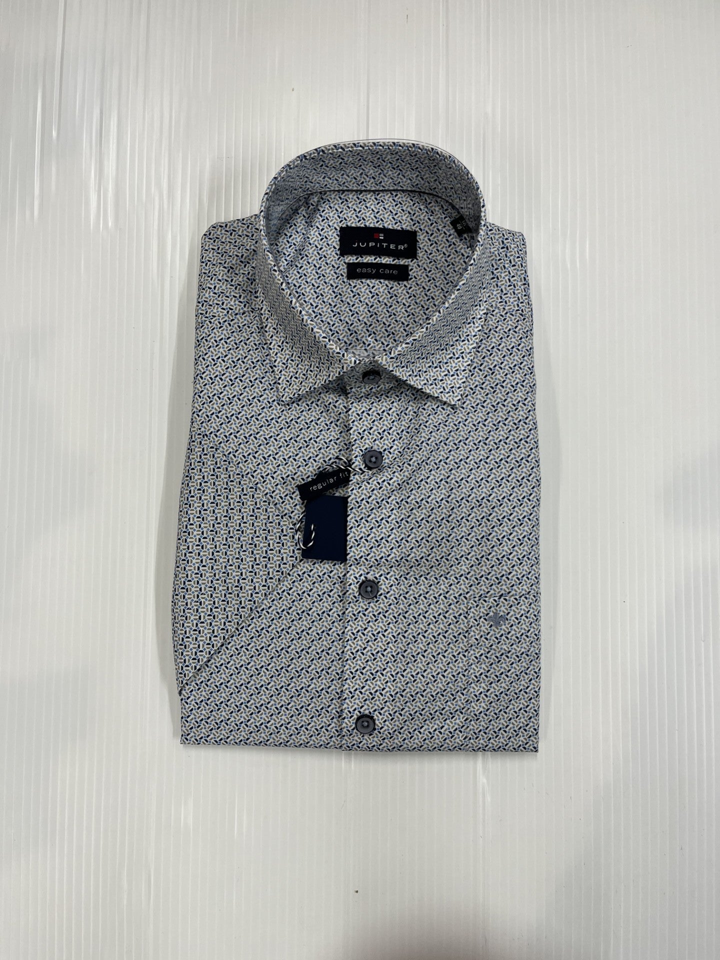 Jupiter - Beige Short Sleeve Shirt JE10704 273