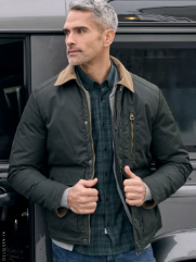 LERROS - ORIGINAL OLIVE CASUAL JACKET -  B2687023-683.