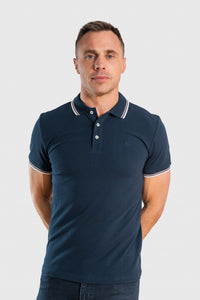 Tommy Bowe - XV Kings Woodville Deep Ocean Polo Shirt