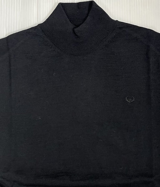 ZAZZI - BLACK - TURTLE NECK KNITWEAR - 01 - 9397.