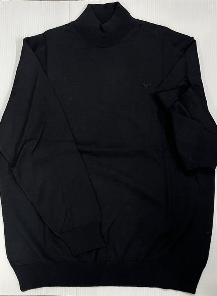 ZAZZI - BLACK - TURTLE NECK KNITWEAR - 01 - 9397.