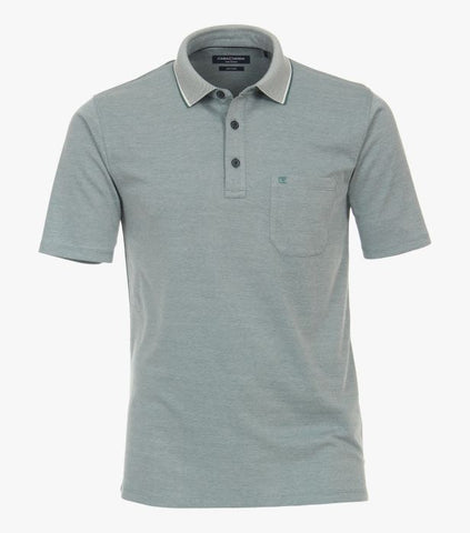 Casa Moda - Mint Plain Polo Shirt 993106500 393