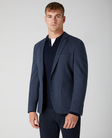 Remus Uomo - Favian Blue Casual Sports Jacket 12326 28