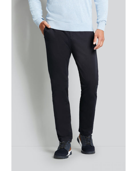 Bugatti - Navy Cotton Stretch Chinos 16224 390