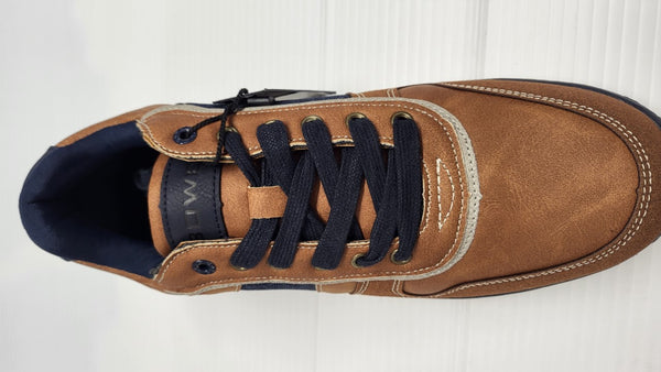 Tommy Bowe Footwear - Seventeen Tobacco Mix Casual Shoe