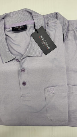 Pre End - Tony Lilac Polo Shirt 100425 8000