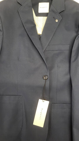 Bugatti - Navy Cotton Blazer 39063 390